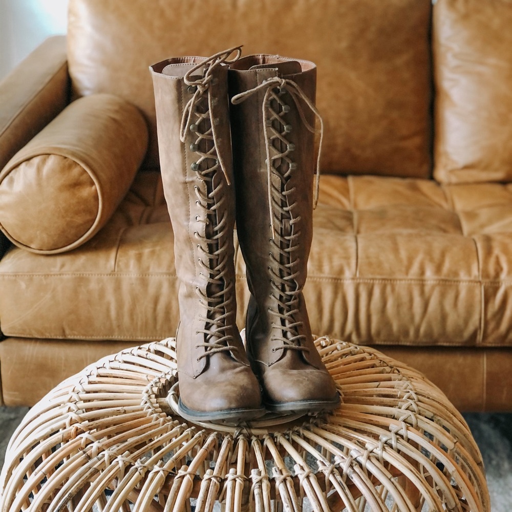 Lace Up Boots